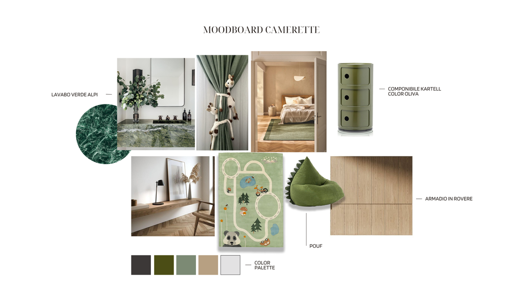 Moodboard + Scelta Colori